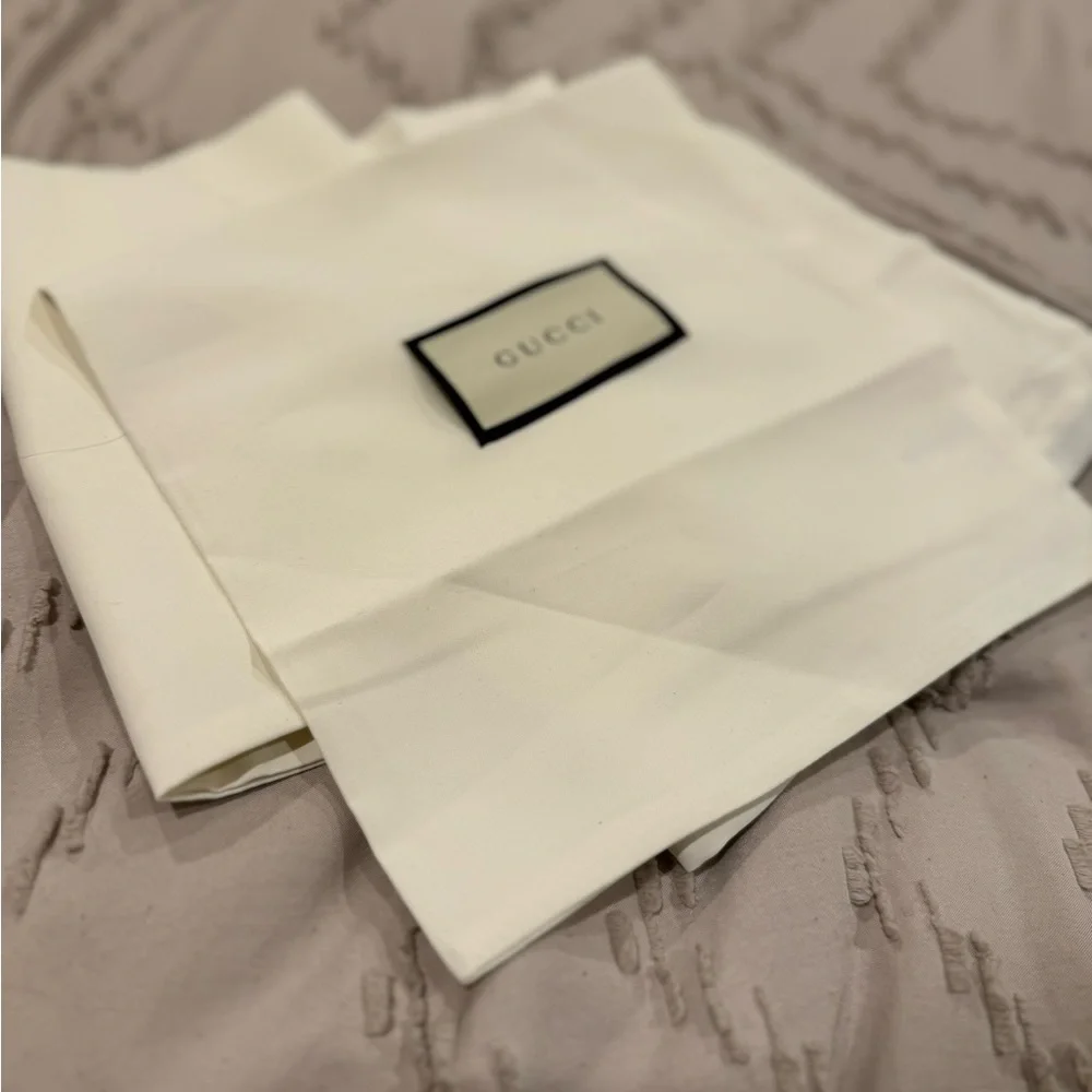Gucci shoes dust bag